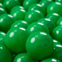 Plastikiniai kamuoliai KiddyMoon, žalia, 300 vnt. kaina ir informacija | Žaislai kūdikiams | pigu.lt