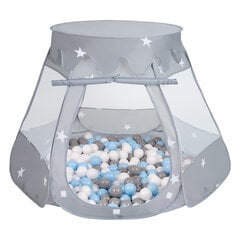 Игровая палатка с пластиковыми шариками Selonis Pop Up, 105x90 см/300 шариков, для детей, серый: перламутровый-серый-прозрачный-розовая пудра цена и информация | Игрушки для малышей | pigu.lt
