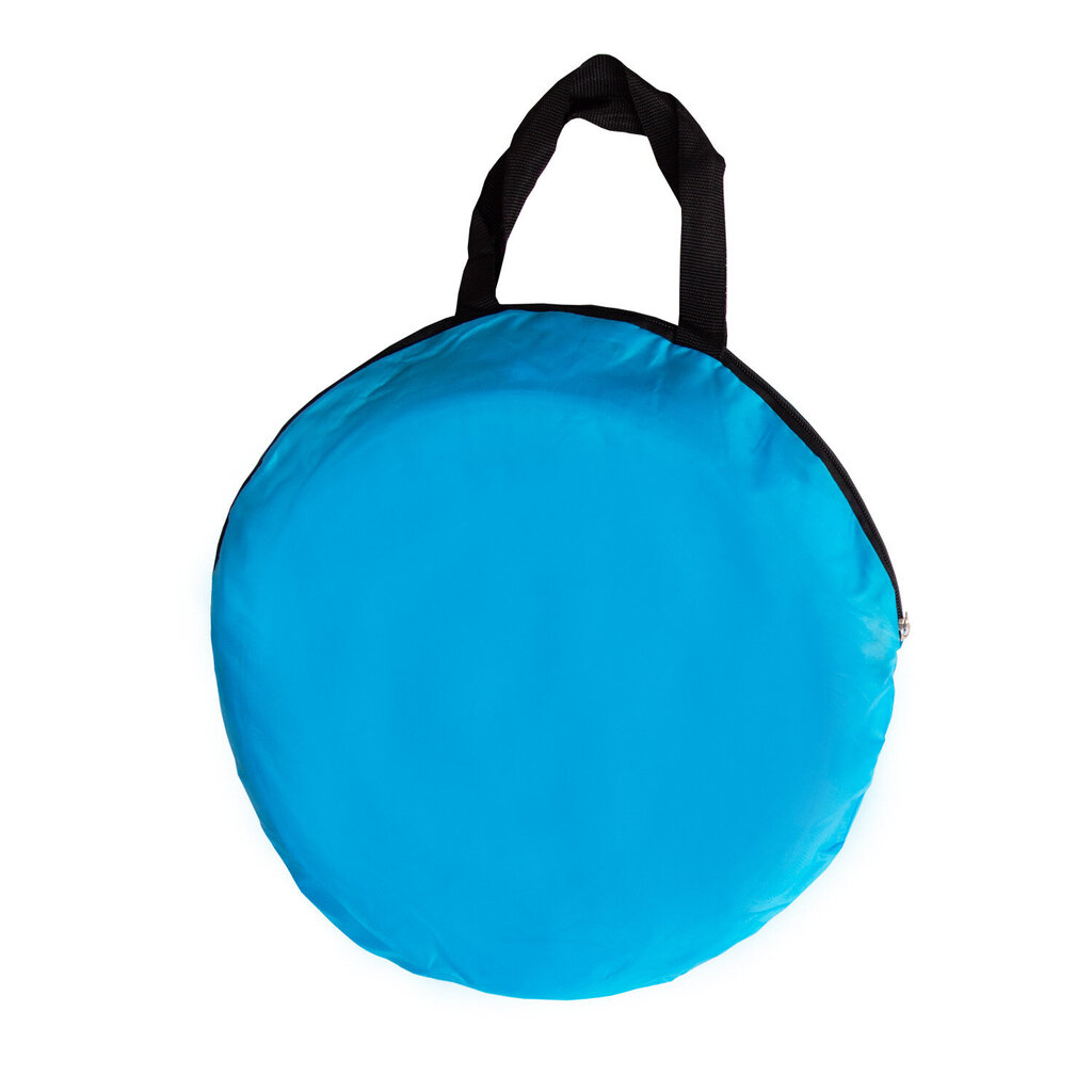 Palapinė Pop Up su plastikiniais kamuoliukais, mėlyna, 105x90 cm, 100 kamuoliukų kaina ir informacija | Žaislai kūdikiams | pigu.lt