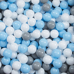 Plastikiniai kamuoliai KiddyMoon, , pilka, 1200 vnt. kaina ir informacija | Žaislai kūdikiams | pigu.lt