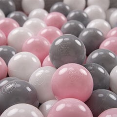 Plastikiniai kamuoliai KiddyMoon, , balta, 1200 vnt. kaina ir informacija | Žaislai kūdikiams | pigu.lt