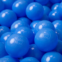 Plastikiniai kamuoliai KiddyMoon, mėlyna, 300 vnt. kaina ir informacija | Žaislai kūdikiams | pigu.lt