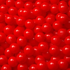 Играть в пластиковые шарики KiddyMoon для малыша 300 штук ∅ 6 см, сертифицированный продукт, произведенный в ЕС, красный цена и информация | Игрушки для малышей | pigu.lt