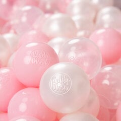 Plastikiniai kamuoliai KiddyMoon, , šviesiai rožinė, 1200 vnt. kaina ir informacija | Žaislai kūdikiams | pigu.lt