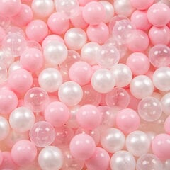 Plastikiniai kamuoliai KiddyMoon, , šviesiai rožinė, 1200 vnt. kaina ir informacija | Žaislai kūdikiams | pigu.lt