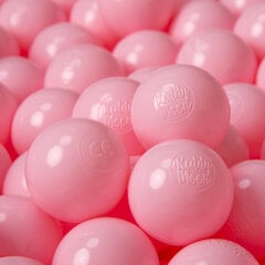 Plastikiniai kamuoliai KiddyMoon, šviesiai rožinė, 200 vnt. kaina ir informacija | Žaislai kūdikiams | pigu.lt