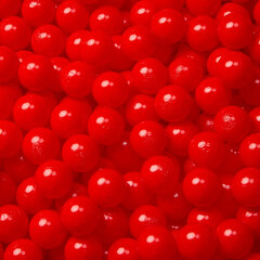 Plastikiniai kamuoliai KiddyMoon, raudona, 100 vnt. kaina ir informacija | Žaislai kūdikiams | pigu.lt