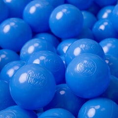 Plastikiniai kamuoliai KiddyMoon, mėlyna, 100 vnt. kaina ir informacija | Žaislai kūdikiams | pigu.lt