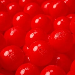 Plastikiniai kamuoliai KiddyMoon, , raudona, 1200 vnt. kaina ir informacija | Žaislai kūdikiams | pigu.lt