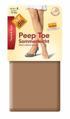 Moteriškos pėdkelnės 10 Den, šviesios smėlio spalvos kaina ir informacija | Pėdkelnės | pigu.lt