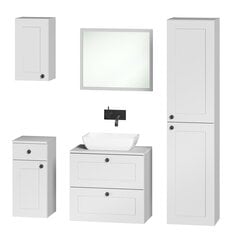 Шкаф для ванной комнаты Senja W30 SL, белый цена и информация | Шкафчики для ванной | pigu.lt