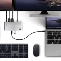 Док-станция ALOGIC ThunderBolt 3 Turbo с. 60 ВТ PD цена и информация | Охлаждающие подставки и другие принадлежности | pigu.lt