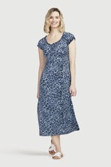 Длинное женское платье Cellbes MONICA, синее - леопардовый узор цена и информация | Платья | pigu.lt