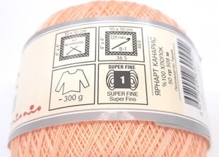 Нитки для вязания YarnArt; цвет оранжевый 6322 цена и информация | Принадлежности для вязания | pigu.lt