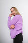 Megztinis su sagomis moterims Kredaga 883, violetinis kaina ir informacija | Megztiniai moterims | pigu.lt