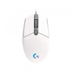 Logitech G203 Lightsync, balta kaina ir informacija | Pelės | pigu.lt