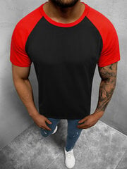 Marškinėliai vyrams Dilan JS8T821047063, juodi цена и информация | Мужские футболки | pigu.lt