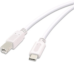 Vivanco, USB-C - USB-B, 3 m kaina ir informacija | Kabeliai ir laidai | pigu.lt