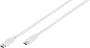 Vivanco кабель USB-C - USB-C 2 м EMark (45354) цена и информация | Кабели для телефонов | pigu.lt