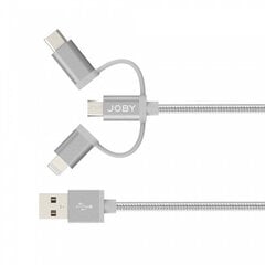 Joby кабель ChargeSync 3in1 1,2m цена и информация | Кабели и провода | pigu.lt