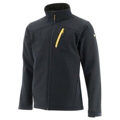 Striukė vyrams Cat Soft Shell 1310152, juoda kaina ir informacija | Darbo rūbai | pigu.lt