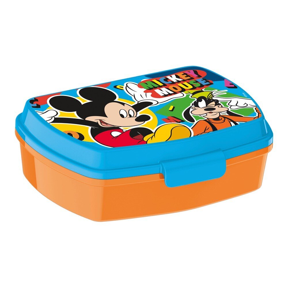 Mickey Mouse pietų dėžutė, 17 x 5.6 x 13.3 cm. kaina ir informacija | Maisto saugojimo  indai | pigu.lt