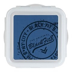 Maisto dėžutė BlackFit8 Stamp, poliuretanas (13 x 7.5 x 13 cm) kaina ir informacija | Maisto saugojimo  indai | pigu.lt