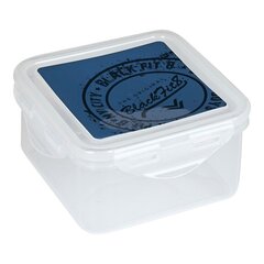 Maisto dėžutė BlackFit8 Stamp, poliuretanas (13 x 7.5 x 13 cm) kaina ir informacija | Maisto saugojimo  indai | pigu.lt