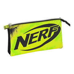 Школьный пенал Nerf Neon, чёрный / лимонный цена и информация | Пеналы | pigu.lt