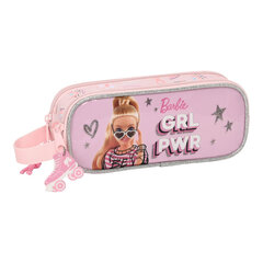Школьный пенал Barbie Sweet, розовый, 21 x 8 x 6 см цена и информация | Пеналы | pigu.lt