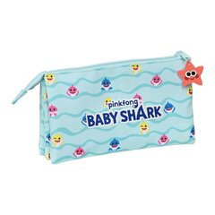 Школьный пенал Baby Shark Beach Day цена и информация | Пеналы | pigu.lt