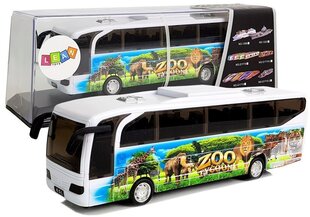 Žaislinis autobusas Zoo Tycoon, baltas kaina ir informacija | Žaislai berniukams | pigu.lt