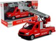 Žaislinis gaisrinės automobilis su kopėčiomis ir vandens patranka kaina ir informacija | Žaislai berniukams | pigu.lt