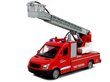 Žaislinis gaisrinės automobilis su kopėčiomis ir vandens patranka цена и информация | Žaislai berniukams | pigu.lt