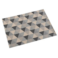 Stalo kilimėlis Versa VS-21350468 Pilka Trikampis Poliesteris (36 x 0,5 x 48 cm) kaina ir informacija | Staltiesės, servetėlės | pigu.lt