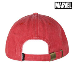 Kepurė moterims Baseball Marvel 75332, raudona kaina ir informacija | Kepurės moterims | pigu.lt