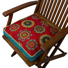 Подушка для стула Floriane Garden YM1336, красная цена и информация | Подушки, наволочки, чехлы | pigu.lt
