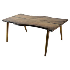 Журнальный столик Floriane Garden Ushuai Large, коричневый цена и информация | Журнальные столы | pigu.lt