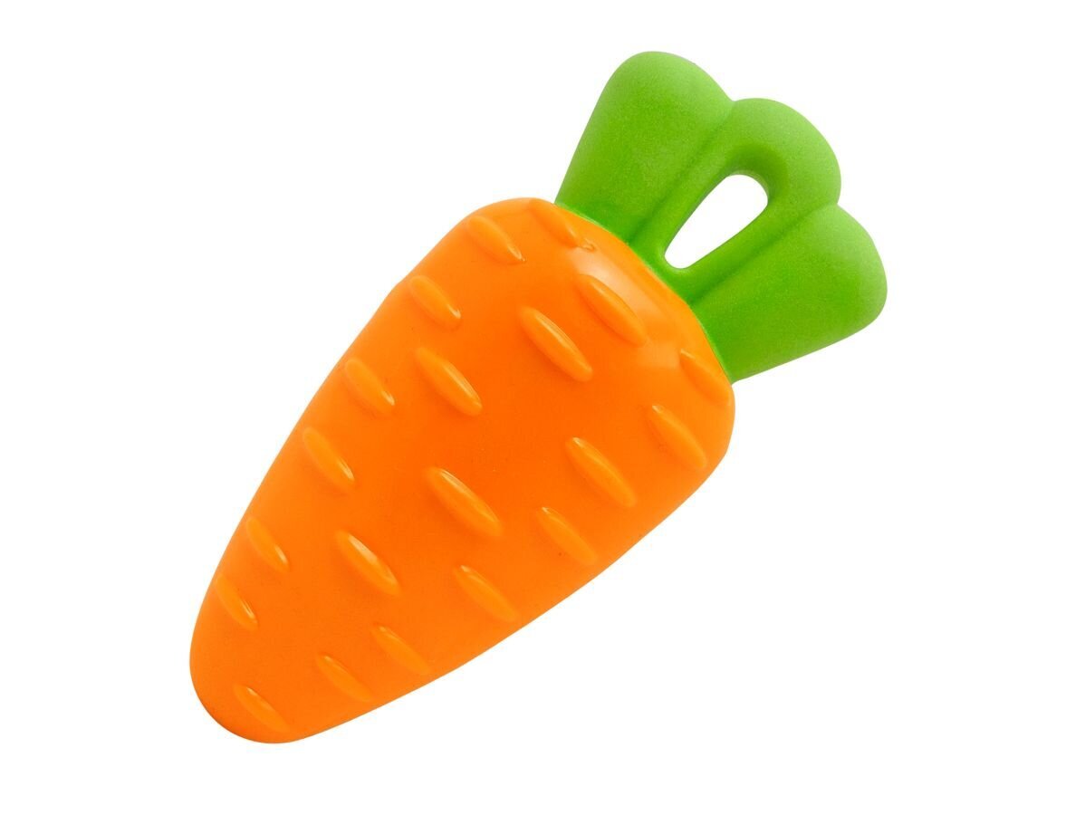 Vadigran TPR Popcorn Carrot kramtukas šuniui, 20cm kaina ir informacija | Žaislai šunims | pigu.lt