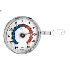 Термометр оконный аналоговый металлический ТFА 14.6005.54 цена и информация | Метеорологические станции, термометры | pigu.lt