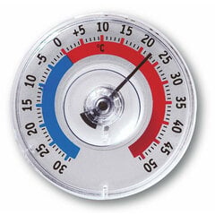 Аналоговый оконный термометр Twatcher 14.6009.30 цена и информация | Метеорологические станции, термометры | pigu.lt