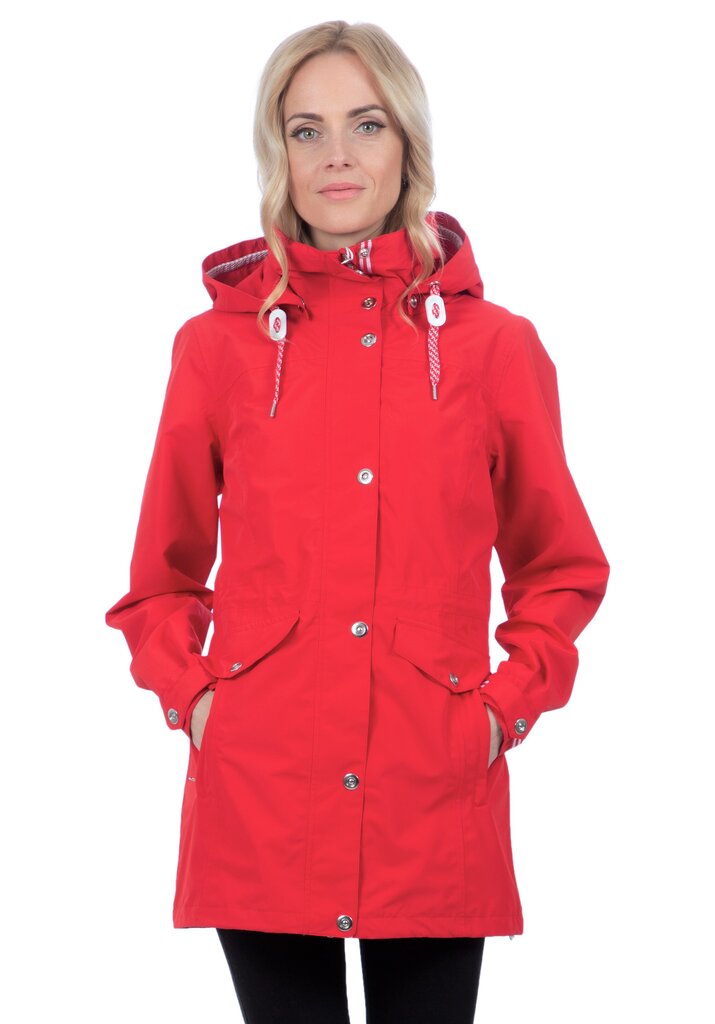 Nickel moteriška pavasario-rudens striukė, raudona kaina ir informacija | Striukės moterims | pigu.lt