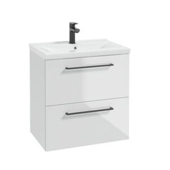 Шкафчик для ванной METRO Deftrans с раковиной, Plan 60 см цена и информация | Шкафчики для ванной | pigu.lt