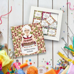Шоколадный набор «Сладкие пожелания для бабушки» цена и информация | Сладости | pigu.lt
