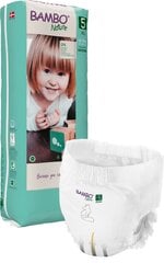 Sauskelnės-kelnaitės Bambo Nature , 5 dydis, 12-18 kg 38 vnt/pak. kaina ir informacija | Bambo Vaikams ir kūdikiams | pigu.lt