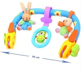 Дуга на коляску, кроватку цена и информация | Игрушки для малышей | pigu.lt