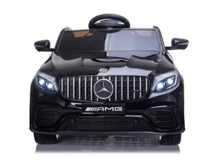 Детский электромобиль Mercedes GLC63 S, черный глянцевый цена и информация | Электромобили для детей | pigu.lt