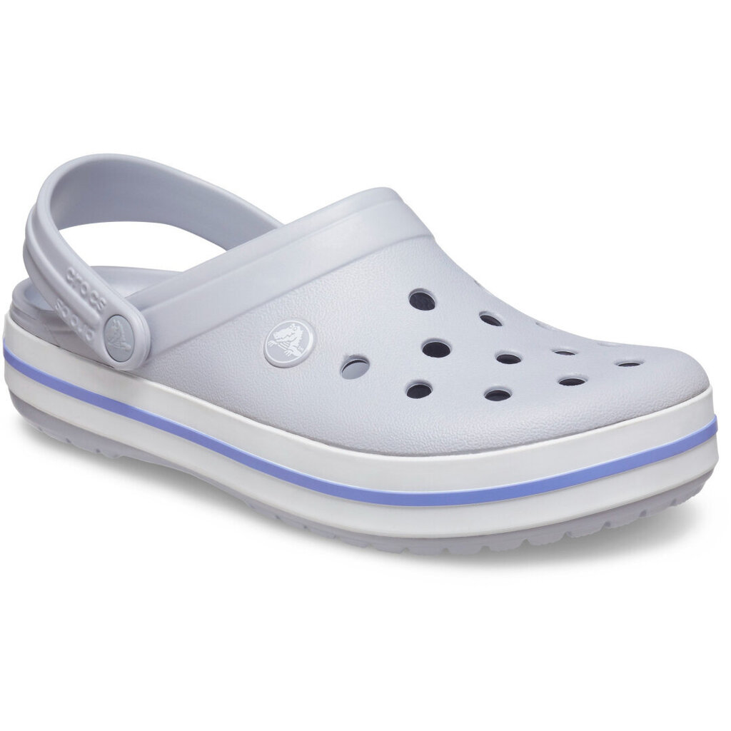 Šlepetės moterims Crocs™ Crocband™ 180074, pilkos kaina ir informacija | Šlepetės moterims | pigu.lt