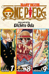 One Piece (Omnibus Edition), Vol. 3: Includes Vols. 7, 8 & 9 Omnibus Ed, 3, 3-In-1 Edition цена и информация | Пособия по изучению иностранных языков | pigu.lt