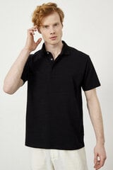 Polo marškinėliai vyrams Xint 501935SIYAH kaina ir informacija | Vyriški marškinėliai | pigu.lt